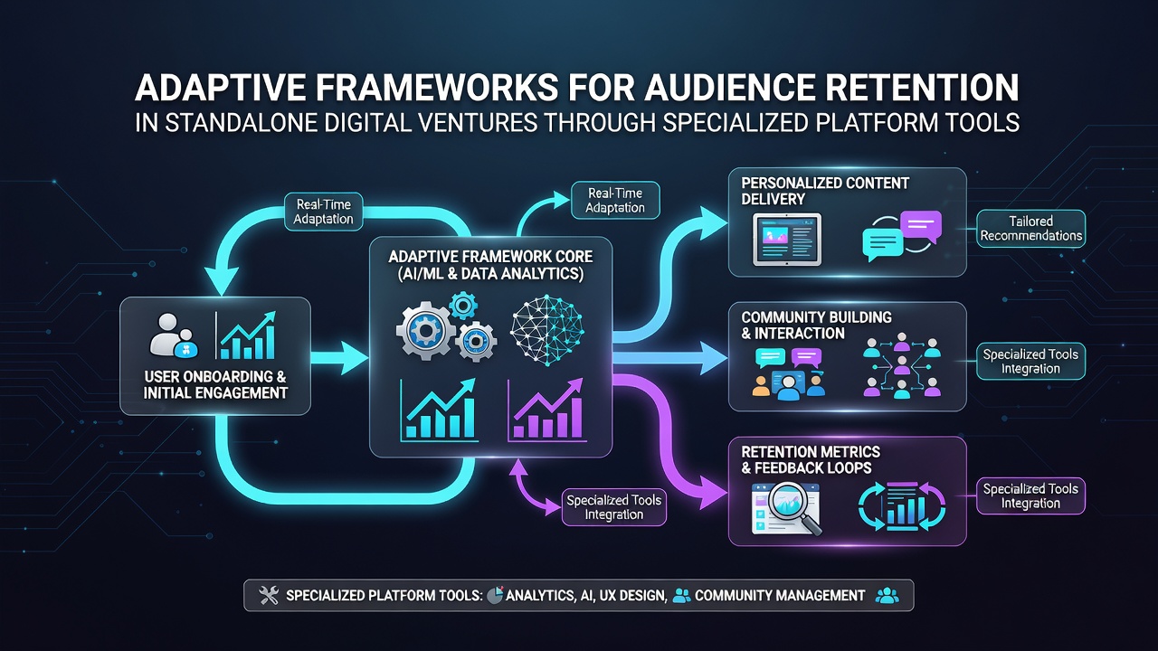 Adaptive Frameworks for Audience Retention in Standalone Digital Ventures Through Specialized Platform Tools